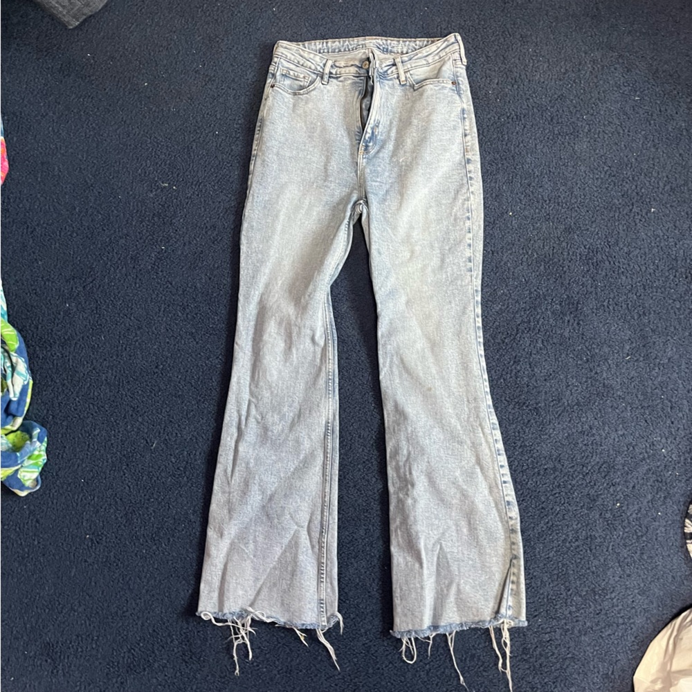 Old navy size 10 women’s high waisted light wash jeans